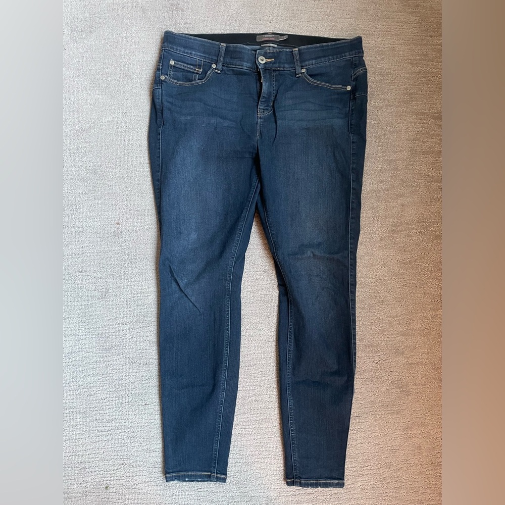 Torrid Dark Blue Skinny Jeans